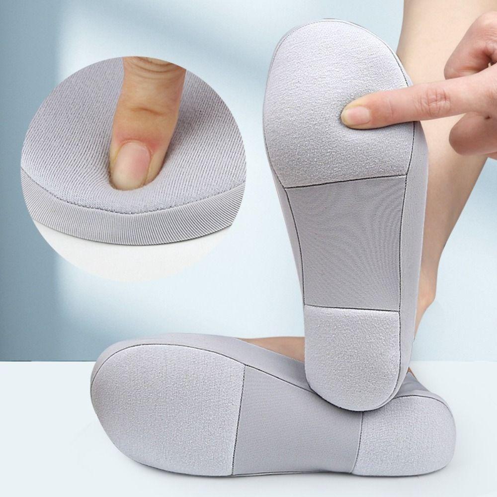 Women's Arch Invisible Shallow Boat Socks Soft Sponge Shock-absorbing Invisible Non-slip Low-top Socks