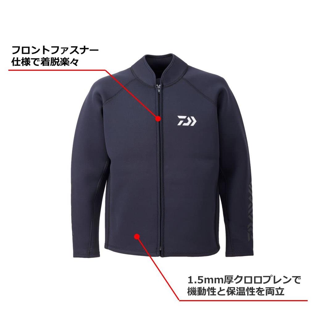 Daiwa Chloroprene Jacket Black L CJ-1102