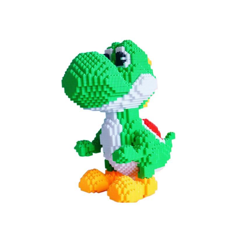 Чао Ле Сен Образовательные Динозавры Строительные Блоки для Мальчиков - Yoshi Puzzle Ornaments