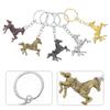 Horse Keychain Metal Key Chain for Home Use 10Pcs with Zodiac