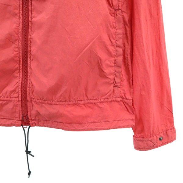 Неиспользованный Johnbull Толстовка с капюшоном на молнии с длинным рукавом M Красный Нейлон Мужской Б/У