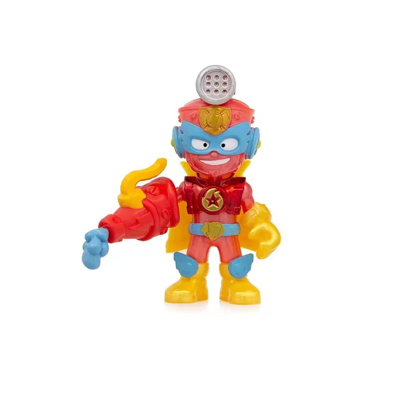 1pcs Original Superthings Big Super Zings With Weapon Ultra Rare Series 6 Kazoom Kids Rescue Force Series Action Figures Toy