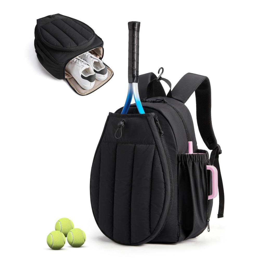 20L Tennis Racket Bag Large Capacity Sports Fitness Bag Pickleball Paddle Cover Travel