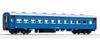KATO HO Gauge OHA47 Blue Renovated Type 1-553 Railway Model Passenger Car