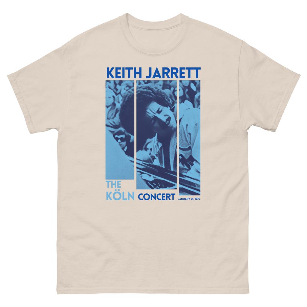 Keith Jarrett T Shirt | Iconic Jazz Pianist | Vintage Music Graphic Tee