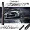 Topamz Short Antenna Car Antenna AM/FM Antenna General Purpose High Sensitivity Mast Carbon Fiber