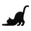 Futwod Car Sticker Cat Emblem Cat Cute Cool Funny 3D Sticker Simple Cat Waterproof 3D Car Sticker Accessory For Motorcycle Suitcase Car Scratch Hiding
