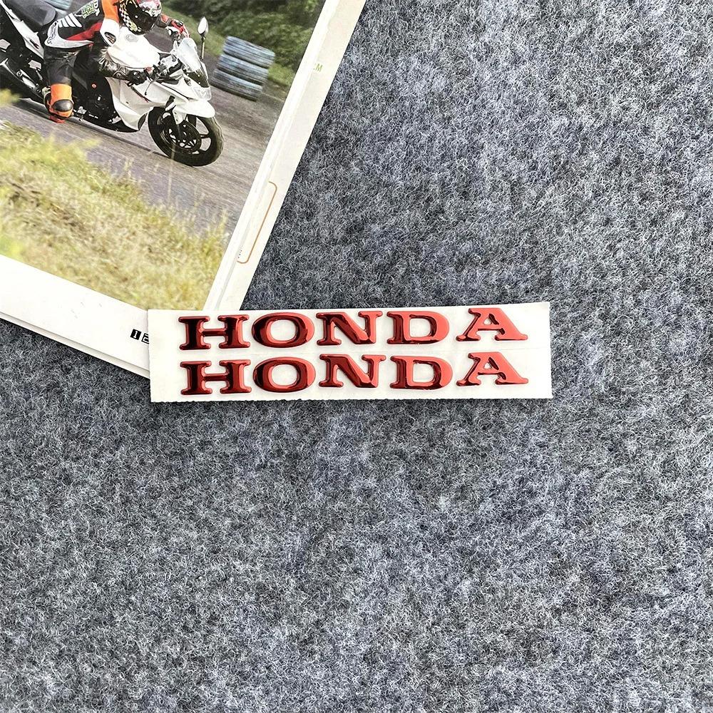 FIQ1 Honda Sticker 3D Letter Label Motorcycle Decoration Accessories Fuel Tank Body Tail Wing Side Pcx160nss350pcx125cbr650r