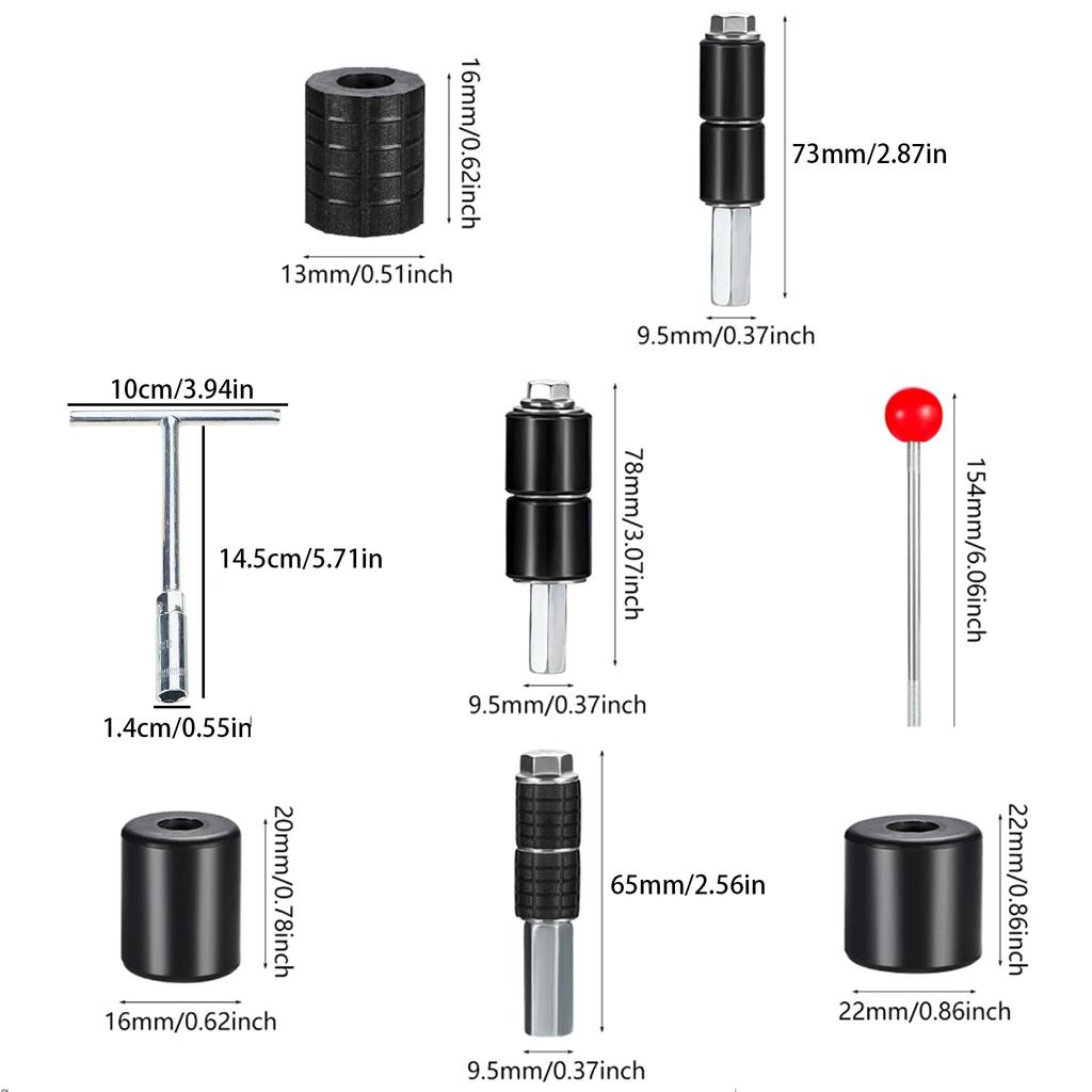 Комплект заглушек для труб с горячей водой, игла для остановки воды, подходящая для водопроводных труб 20/25/32, нержавеющая сталь, сантехнический инструмент для дома