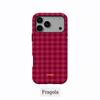 Роскошный чехол Clmj Fragola с цветной клеткой для Samsung Galaxy S20 S23 S24 S25 FE Plus Ultra 4G 5G, двухслойная задняя крышка
