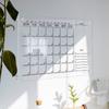 Wall Mounted Monthly Calendar Acrylic Weekly Planner High-quality Note Board  Office
