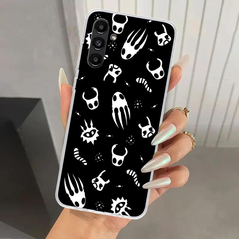 Hollow Knight Cartoon Phone Case for Samsung Galaxy A17 A16 A26 A36 A56 A15 A25 A35 A55 A14 A24 A34 A54 A13 A23 A33 A53 A05S A04