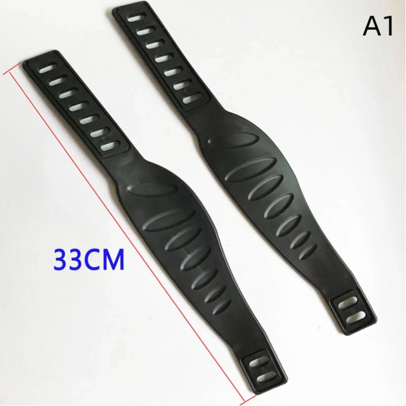 1 Pair Exercise Bike Pedal Straps Wear-Resistant Adjustable Replacement for Spin Bike Home Gym Fitness Workout Equipment