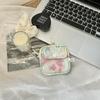 Pendant Small Makeup Lipstick Bag Flower Mini Canvas Storage Bag  Female/Girls
