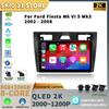 Для Ford Fiesta Mk VI 5 Mk5 2002-2008 Android 13 Авто Радио Автомобильный Мультимедийный Плеер GPS Навигация Экран DSP Стерео 4G BT Carplay