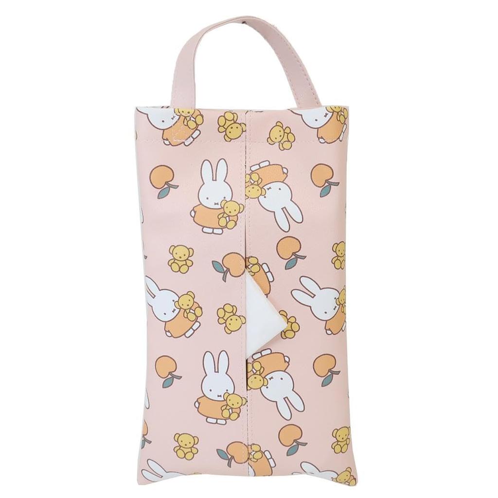 Miffy [Tissue Cover] Synthetic Leather Tissue Box Case/Apple Dick Bruna