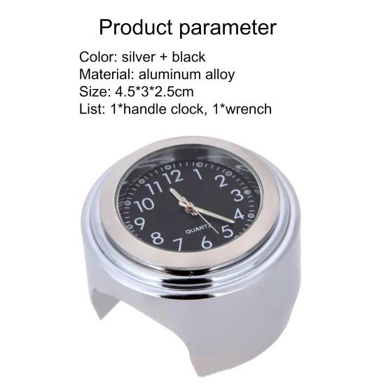 Удобные часы на руле, универсальные светящиеся из алюминиевого сплава