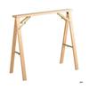 - KIPLI Folding Trestle In Solid Pine Wood Certified Pefc and Finished In