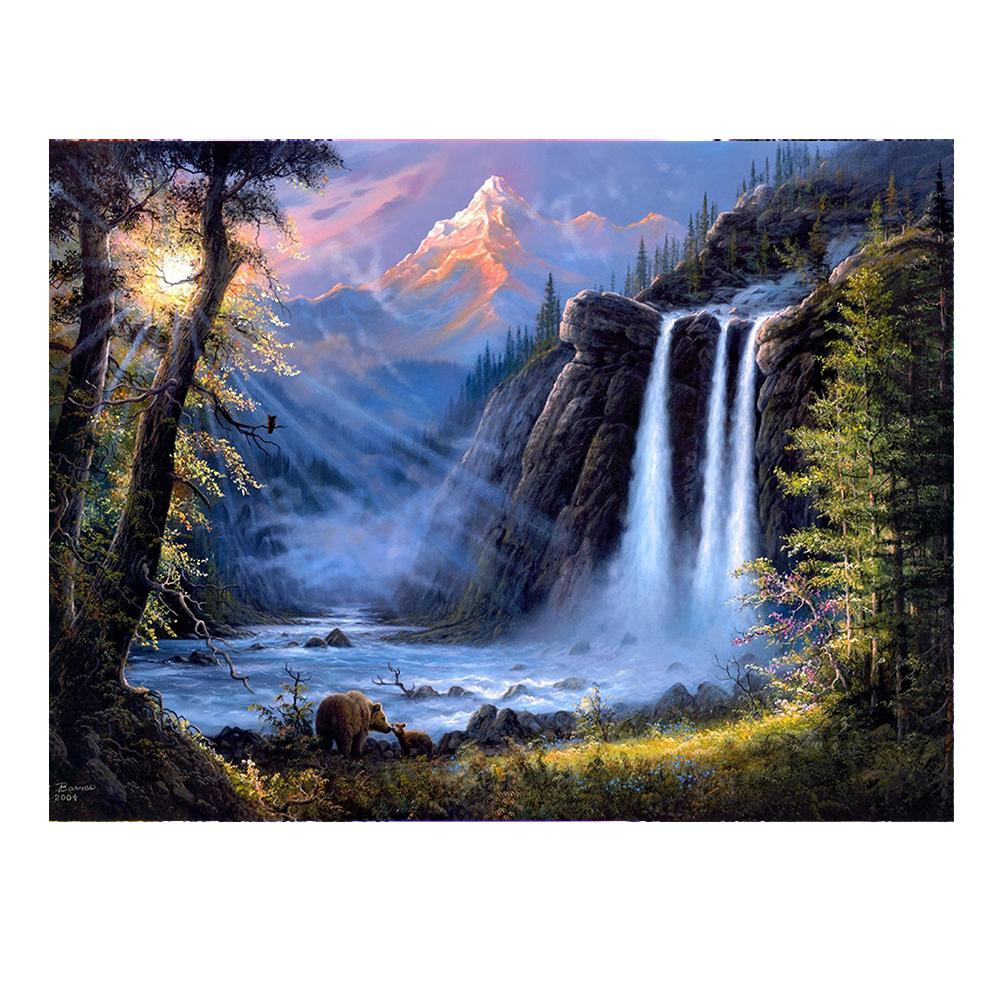 Landscape Waterfall 5D Diamond Painting New Product Rhinestone Embroidery Diamond Mosaic Complete Design Cross Stitch Home Decor