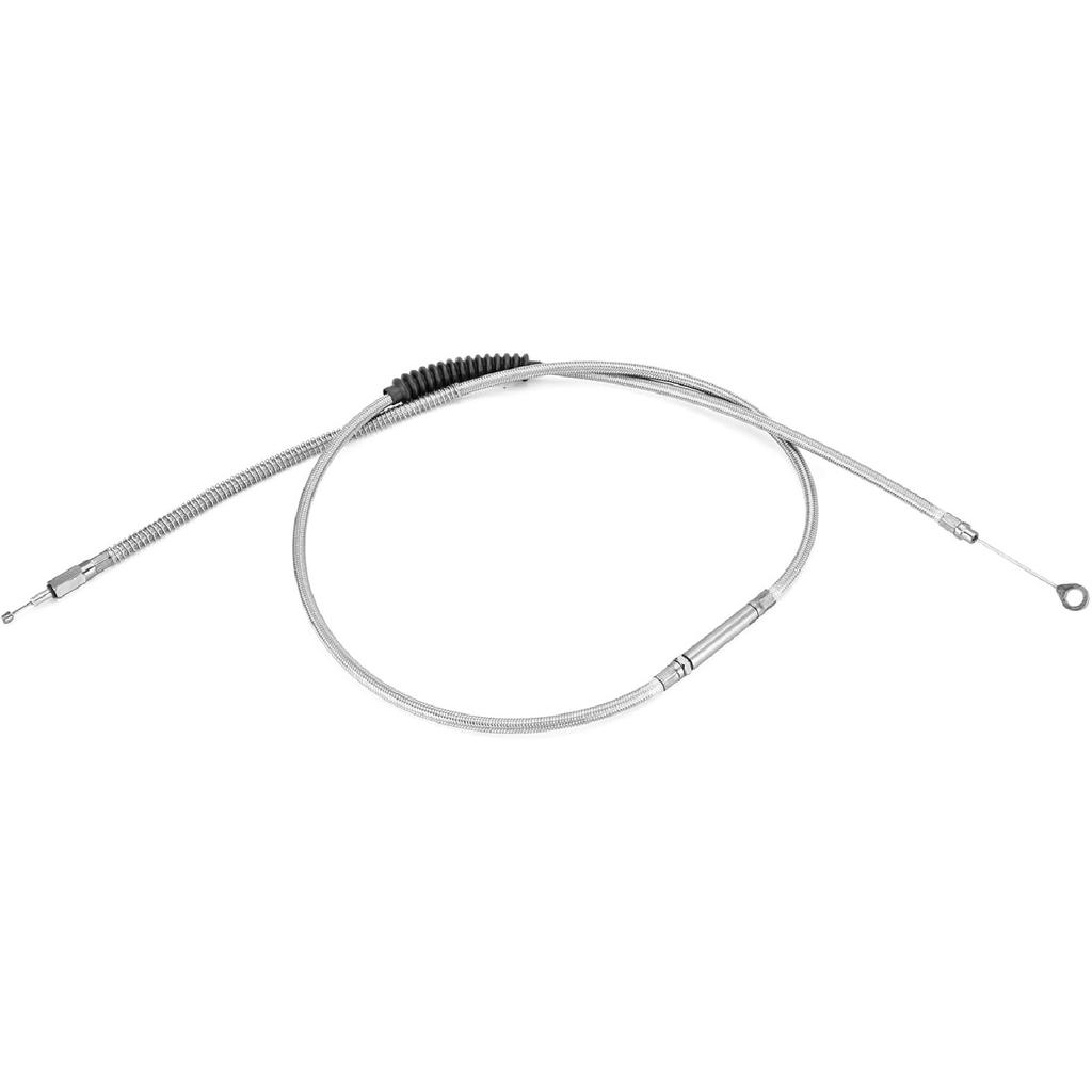 Mofun 58 3/4" Braided Clutch Cable Stainless Steel Compatible with Harley Sportster XL 883 /883R/ N/L 2007-2013, Fit Sportster XL 1200C/ X/CX/L,
