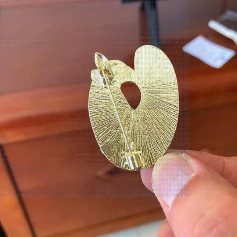 Эмалевые броши-палитры для женщин, для одежды, пальто, ювелирные аксессуары, подарки