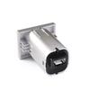 Автомобильный Черный/Серебристый USB-входной Адаптер Аудио Радио u-диск Флешка Разъем Интерфейсный Кабель Для Ford Focus 2 Mk2 2009-2011 Аксессуары