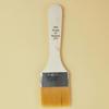 Nylon Bristle Art Brush - Wooden Handle for Oil Painting