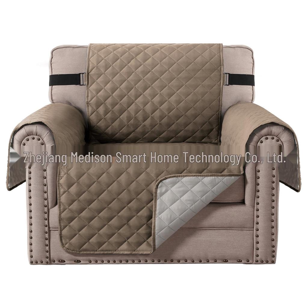 Универсальный водонепроницаемый эластичный чехол для дивана для питомцев с нескользящим ромбовидным узором