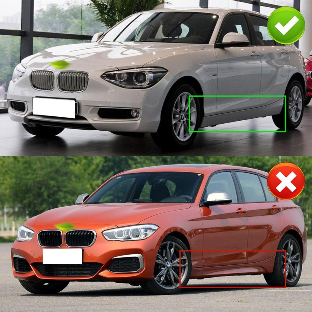 4PCS Splash Guards Mudguards Compatible with BMW 1 SERIES F20 F21 2012 2013 2014 2015 2016 2017 2018 2019