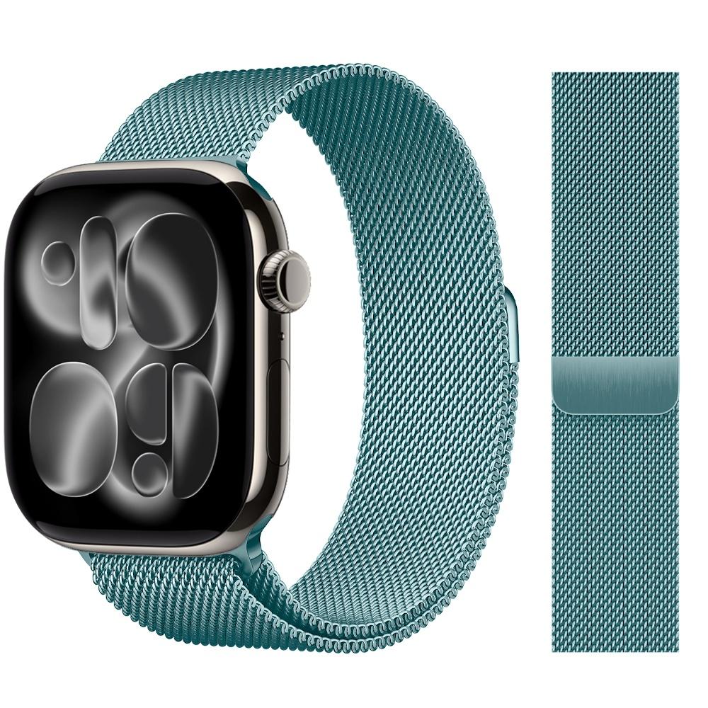 Миланская петля для ремешков Apple Watch 44 мм 46 мм 40 мм 45 мм 41 мм 42 мм браслеты iWatch серия 10 11 se 7 8 9 ultra 2 3