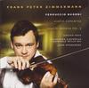 CD FRANK PETER ZIMMERMANN, FERRUCCIO B - Violin Concerto, Violin Sonata No.  SK94497 Sony Classical 2005 Japan Classical Used