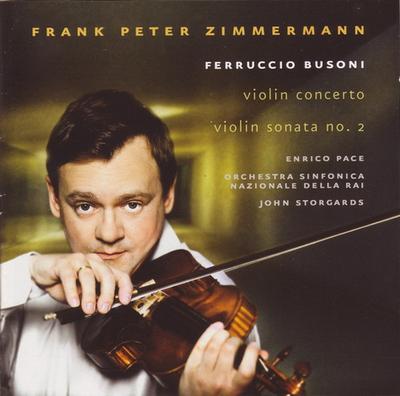 CD ФРАНК ПЕТЕР ЦИММЕРМАН, ФЕРРУЧЧО Б - Концерт для скрипки, Скрипичная соната №. SK94497 Sony Classical 2005 Япония Классика Б/У