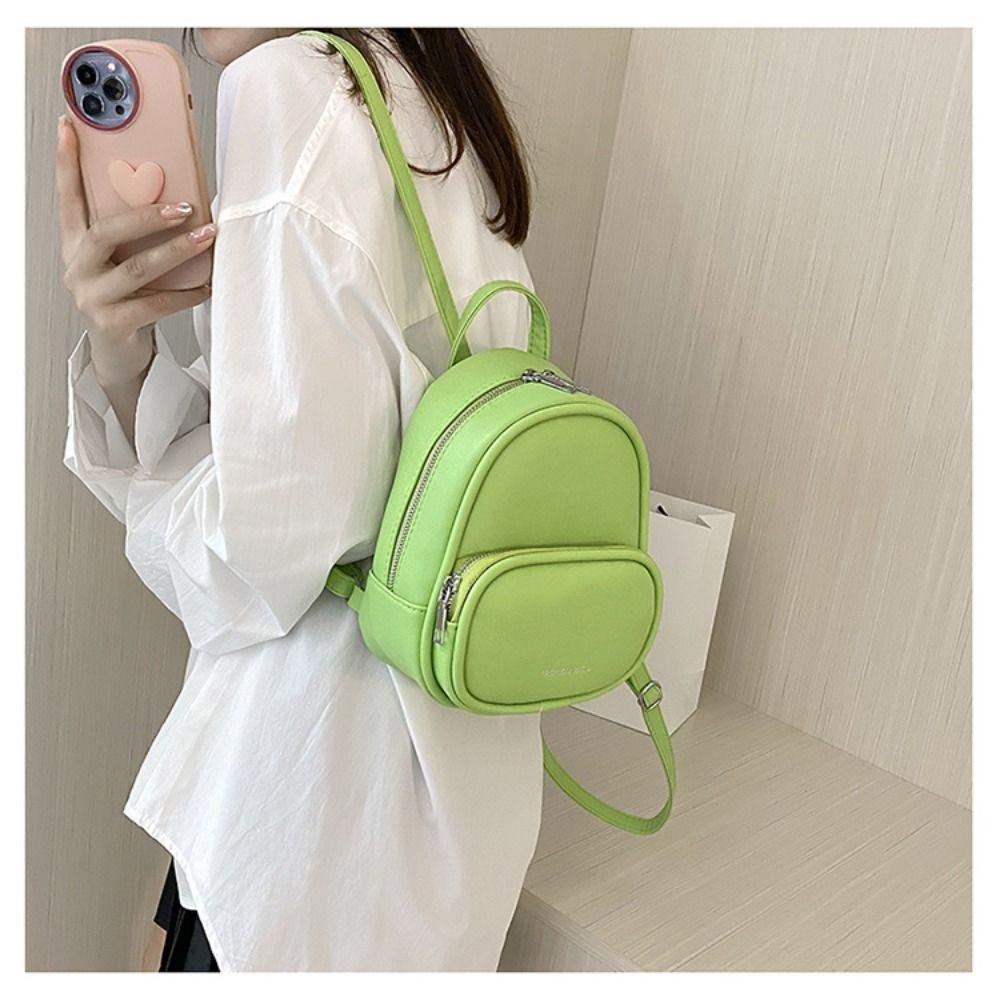 Квадратный мини-рюкзак из искусственной кожи, сумка через плечо, новый женский рюкзак для подростков