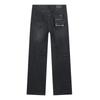 Meichao Retro Vintage Hot Diamond Metal Jeans High Street Washed Casual Versatile Wide Legs Loose Tide
