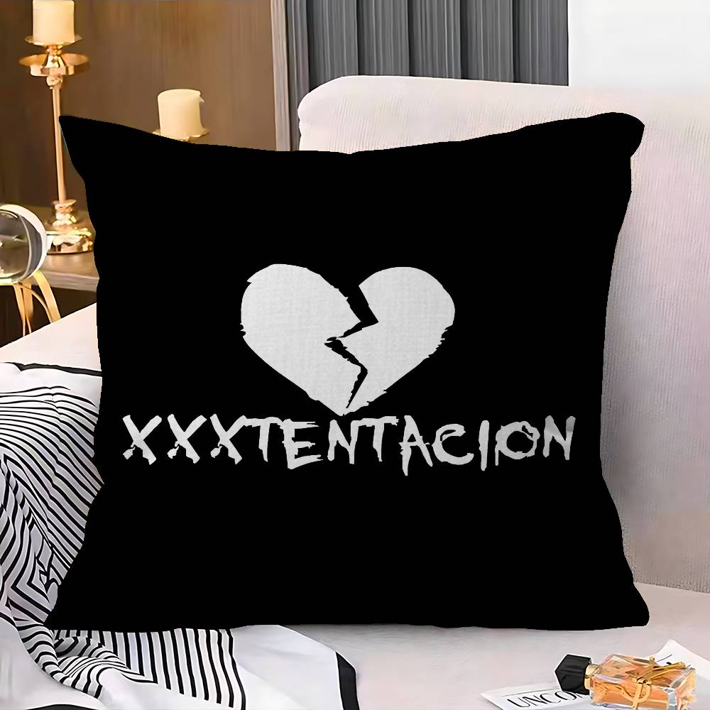 Rapper Music Xxx-Tentacion Personalized Pillow Dust Cover Bedroom Kids Party Decoration Pillowcase Birthday Children Gift