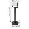 Heavy Base Bathroom Tissue Holder Stainless Steel Free Standing Tissue Dispenser  Bathroom