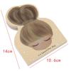 50 Pieces Jewelry Display Card Little Girl Hairpin Head Rope Jewelry Packaging Card Headband Hair Tie Storage Card