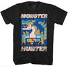 Мужская футболка Scray Monster Hunters, Размер L, Черная