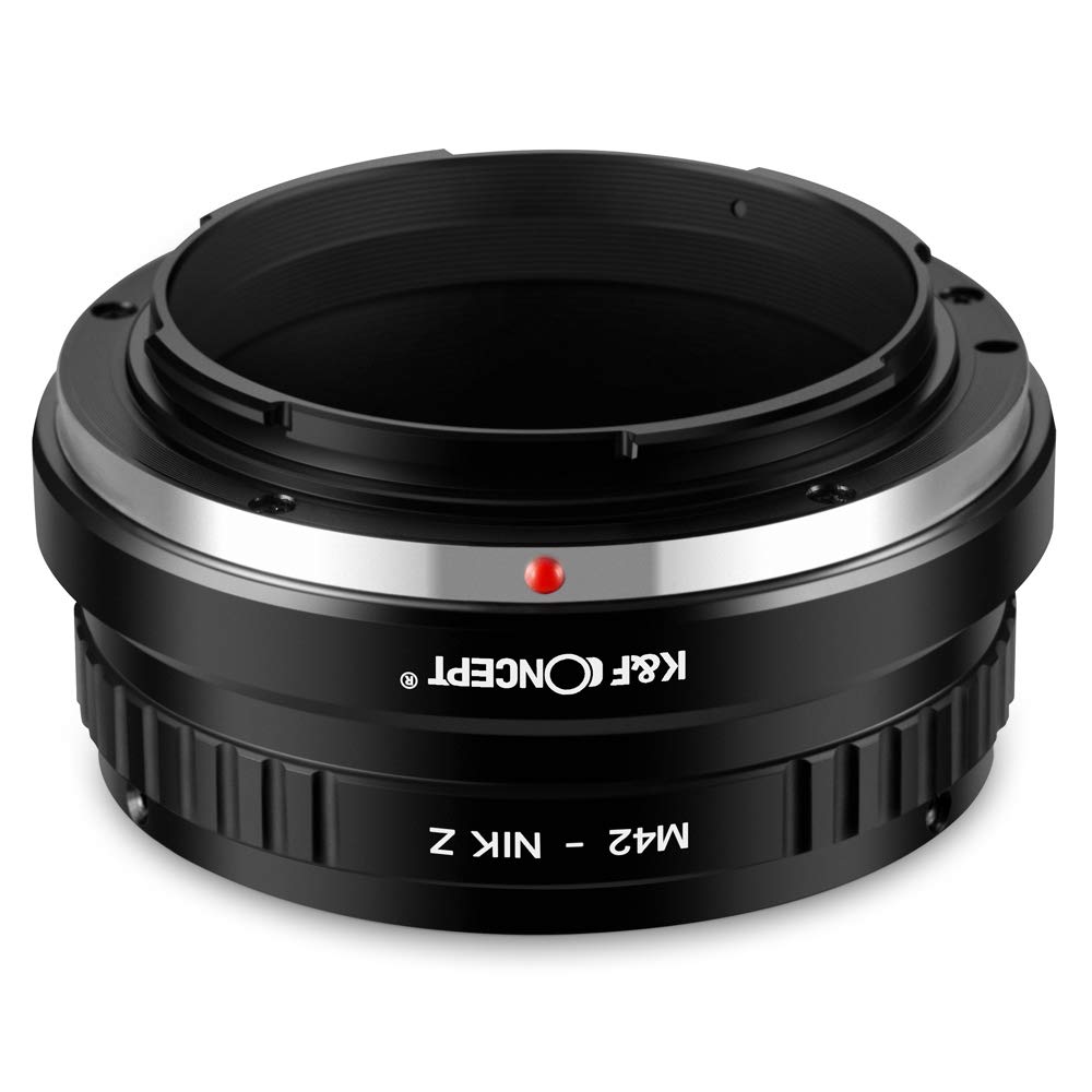 Официальный магазин K&F CONCEPT: Адаптер для объектива M42 на камеру Nikon Z. Переходник с крепления M42 на байонет Nikon Z, переходное кольцо для крепления объектива, адаптер для объектива