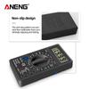 Aneng DT830D мини-цифровой мультиметр, вольтметр, тестер напряжения, ампер-ома, амперметр постоянного тока и переменного тока, измеритель мощности с зондом, зуммером