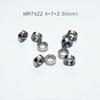 Mr74zz Bearing Afortunado 10pieces Metal Sealed Chrome Steel 4*7*2.5(mm)