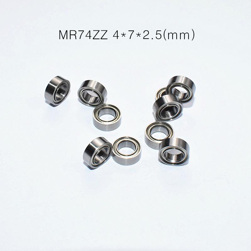 Mr74zz Bearing Afortunado 10pieces Metal Sealed Chrome Steel 4*7*2.5(mm)