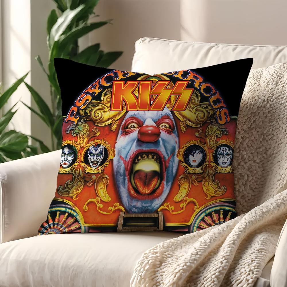 Singer A-Ace F-FrehleyS Ace Frehley cushion cover For Pillow Printing Sofa Decoration Home Car Room Shop Office NordicSimplicity