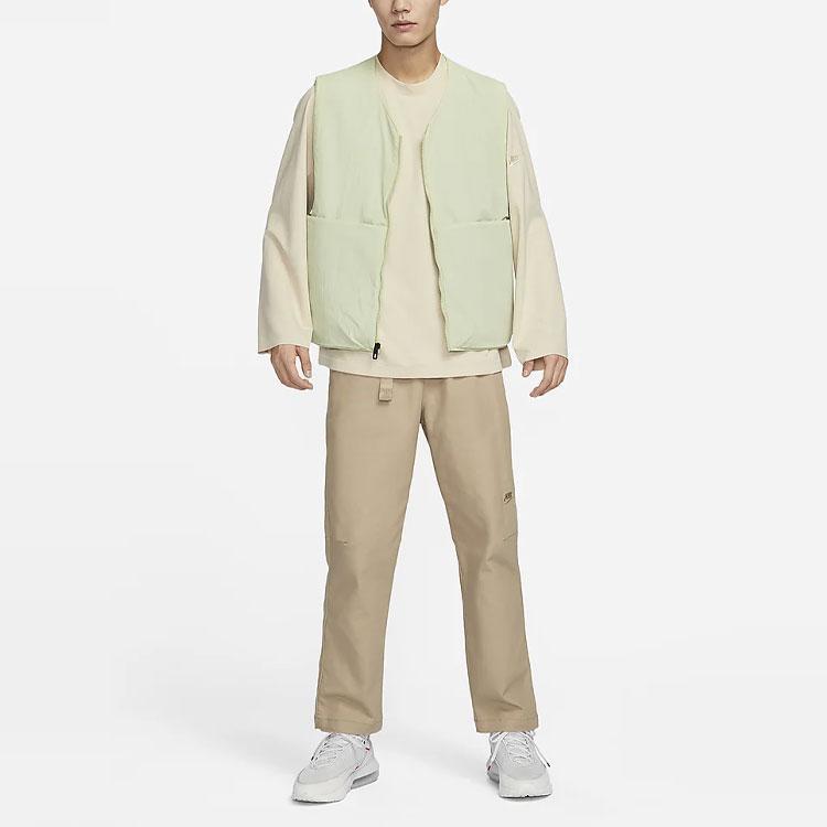 Nike Жилет Sportswear Tech Pack Мужской Светло-оливково-зеленый Серый FQ3864-371