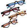 Унисекс Сверхлегкие винтажные маленькие очки для чтения «кошачий глаз» Женские очки для дальнозоркости Мужские ретро красочные очки для женщин Диоптрии 1,0 4,0
