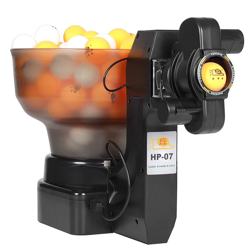 Table Tennis Robot Ping Pong Ball Machine Serves 40mm Regulation Ping Pong Balls Automatic Table