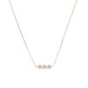 Seraphim Baby Pearl Pendant K18 Pearl Necklace [Moon Label] Women's [Gift Wrapped]