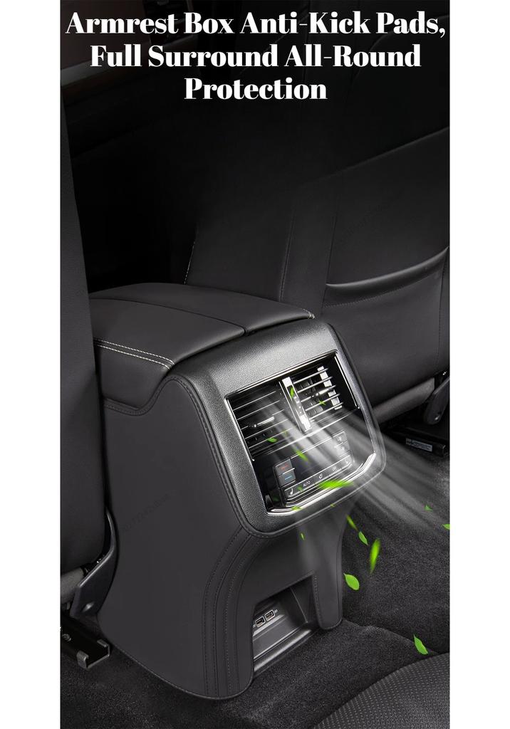 Подлокотник и задние накладки от пинков для Volvo EX30 2023-2026, Аксессуары для модификации интерьера автомобиля и Защитные детали