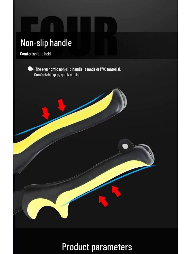 Heavy-Duty Multifunction Aviation Tin Snips - Stainless Steel Industrial Ceiling & Sheet Metal Scissors