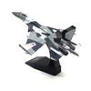 1/100 Scale Diecast Alloy Model Russian Air Force Fighter Su-35 Military Missile Bombe Collect Gifts